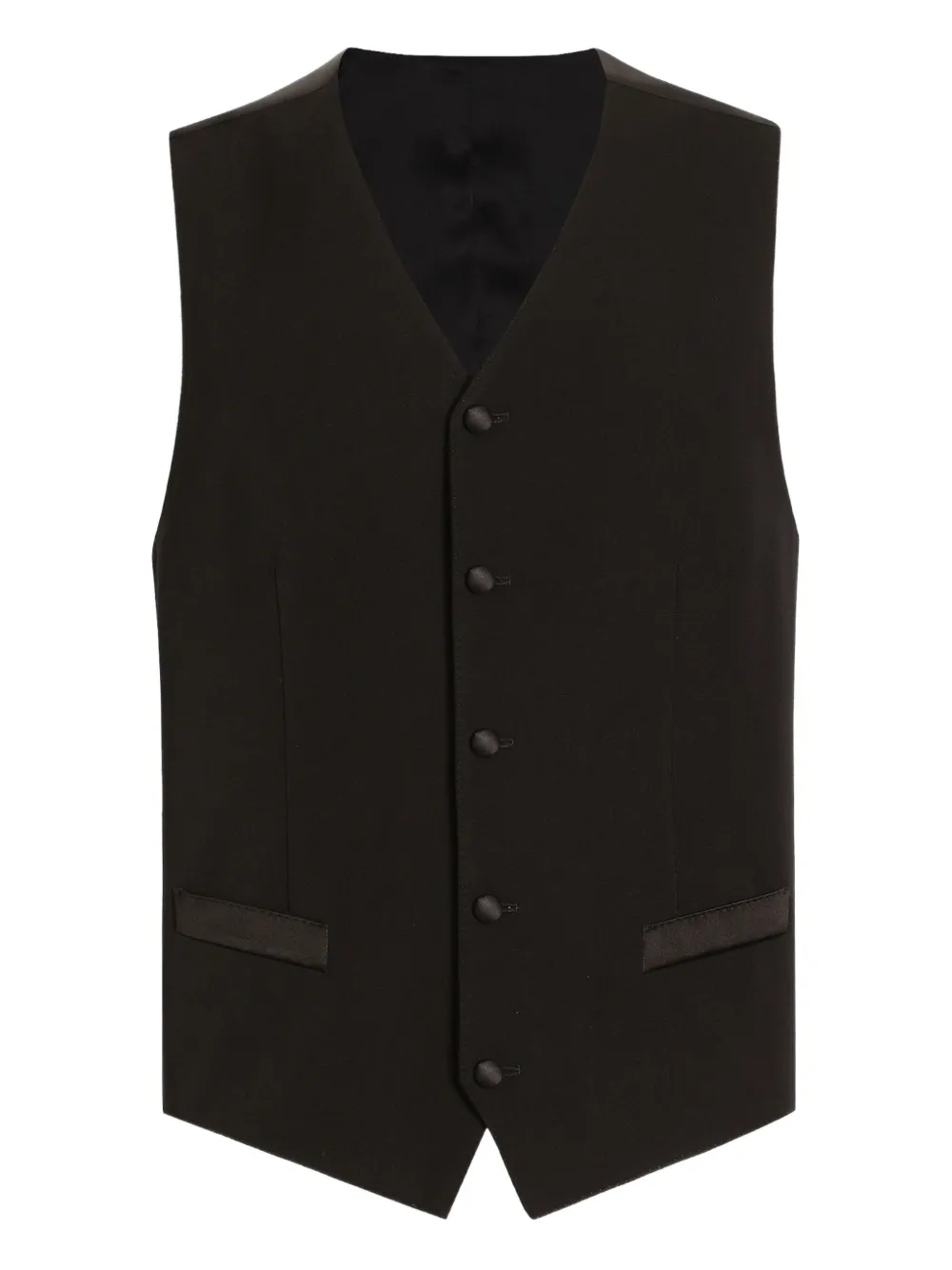 Dolce & Gabbana five-button waistcoat | Black | Image 1
