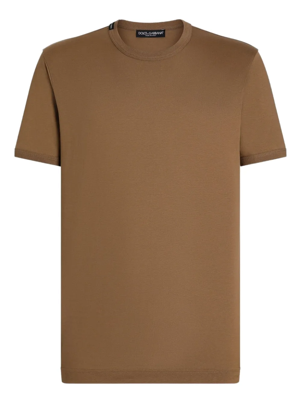 Dolce & Gabbana T-shirt met ronde hals Bruin