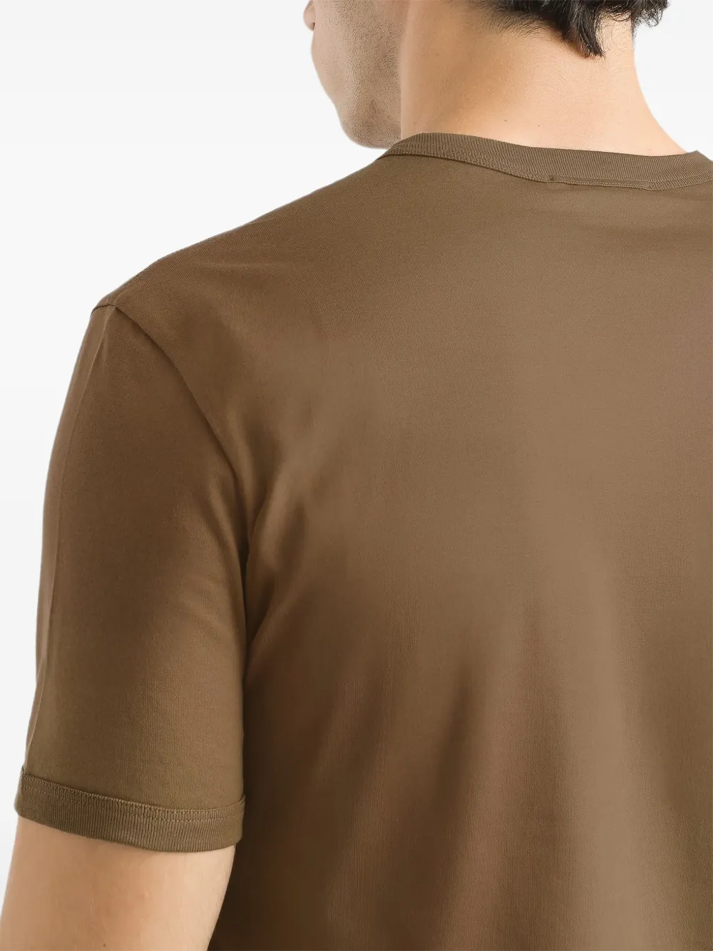 Dolce & Gabbana T-shirt met ronde hals Bruin