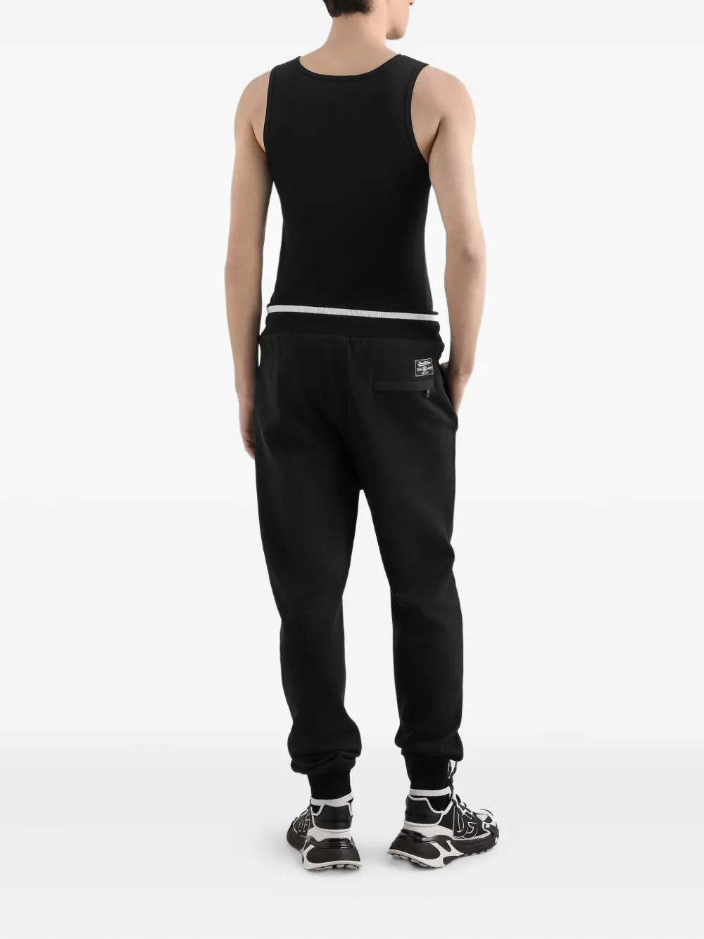 Dolce & Gabbana Katoenen tanktop Zwart
