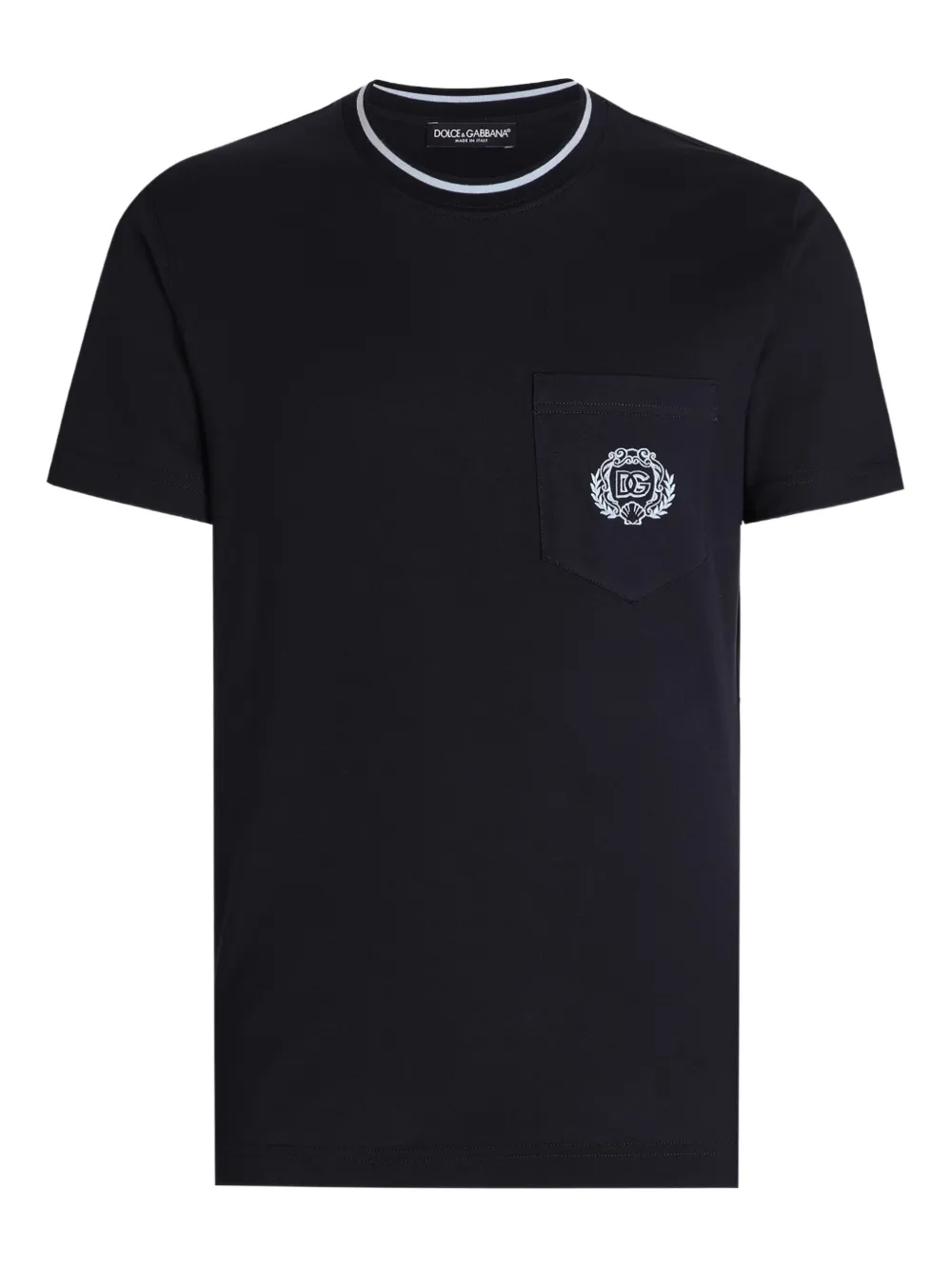 Dolce & Gabbana playera con bolsillo en el pecho | azul | Image 1