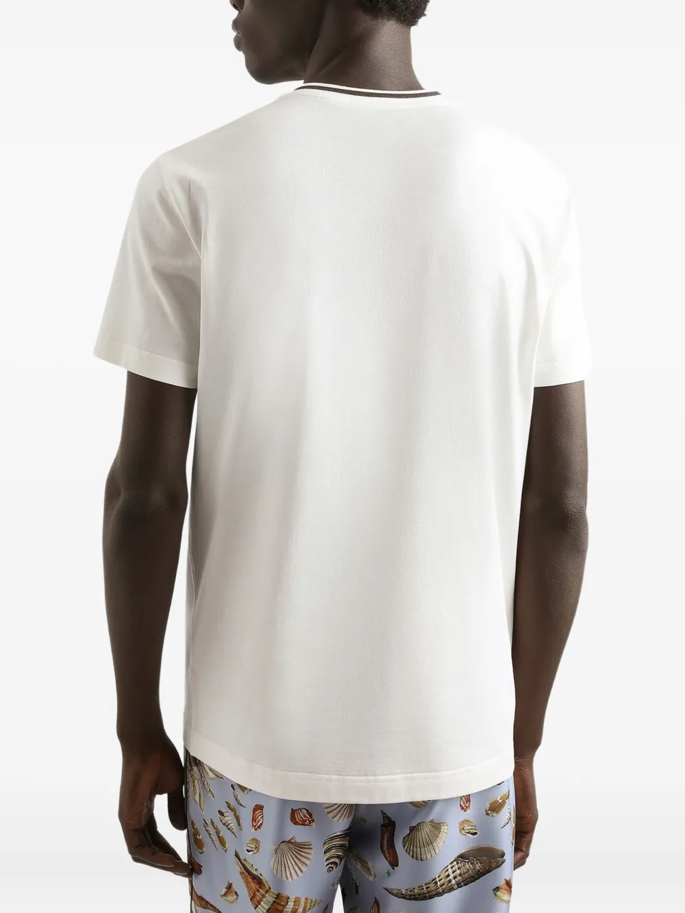 Dolce & Gabbana T-shirt met borstzak Wit