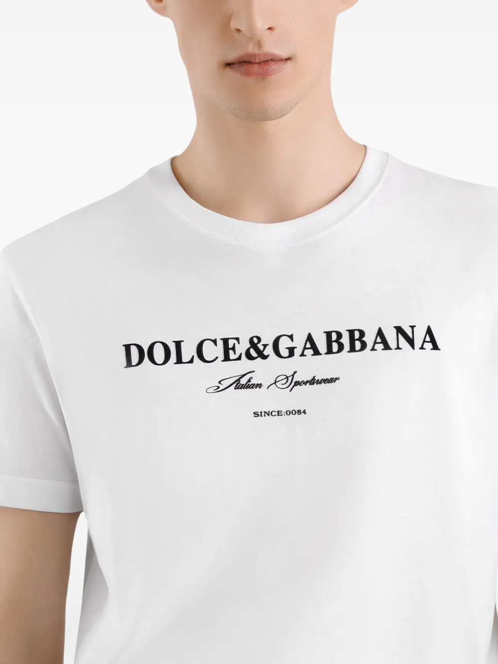 Dolce & Gabbana Katoenen T-shirt Wit