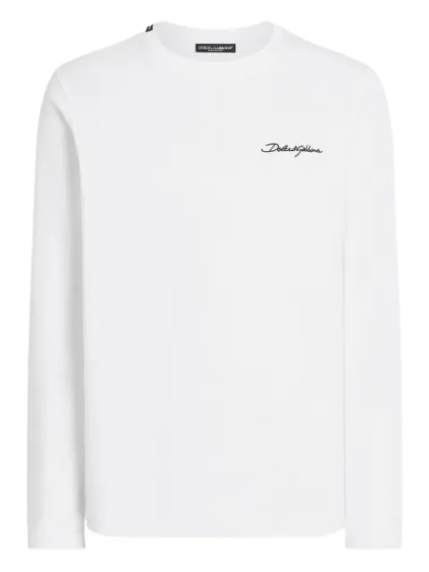 Dolce & Gabbana logo-print cotton t-shirt
