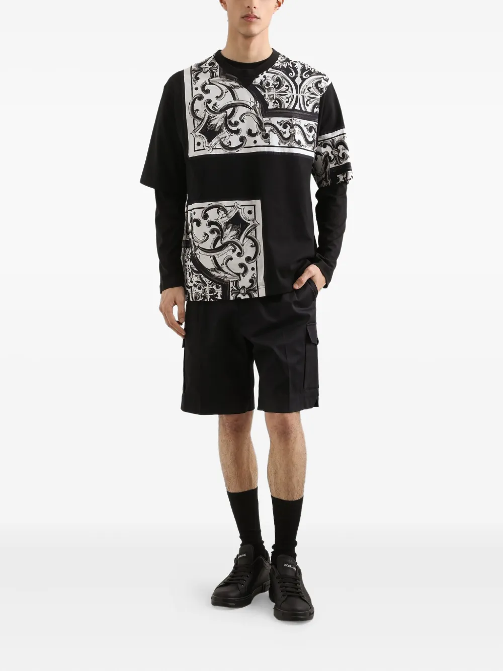 Dolce & Gabbana playera con estampado gráfico | Playeras | Image 2