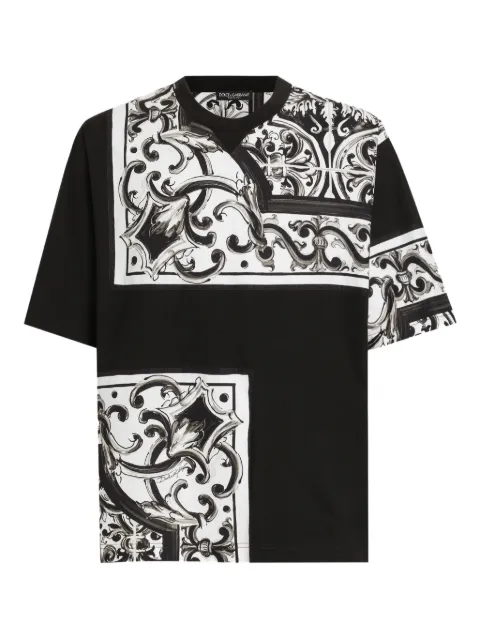 Dolce & Gabbana playera con estampado gráfico