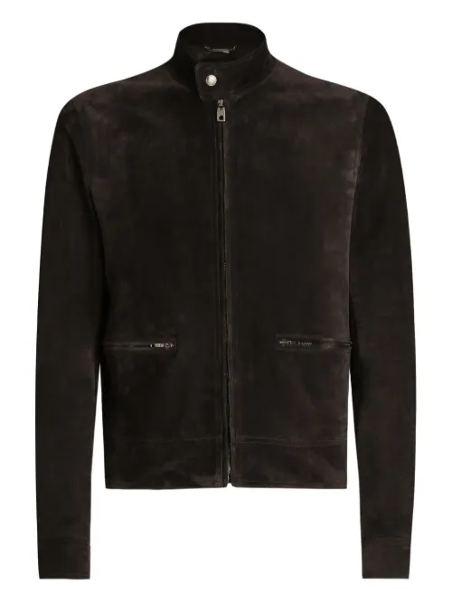 Veste en daim - Dolce & Gabbana - Modalova