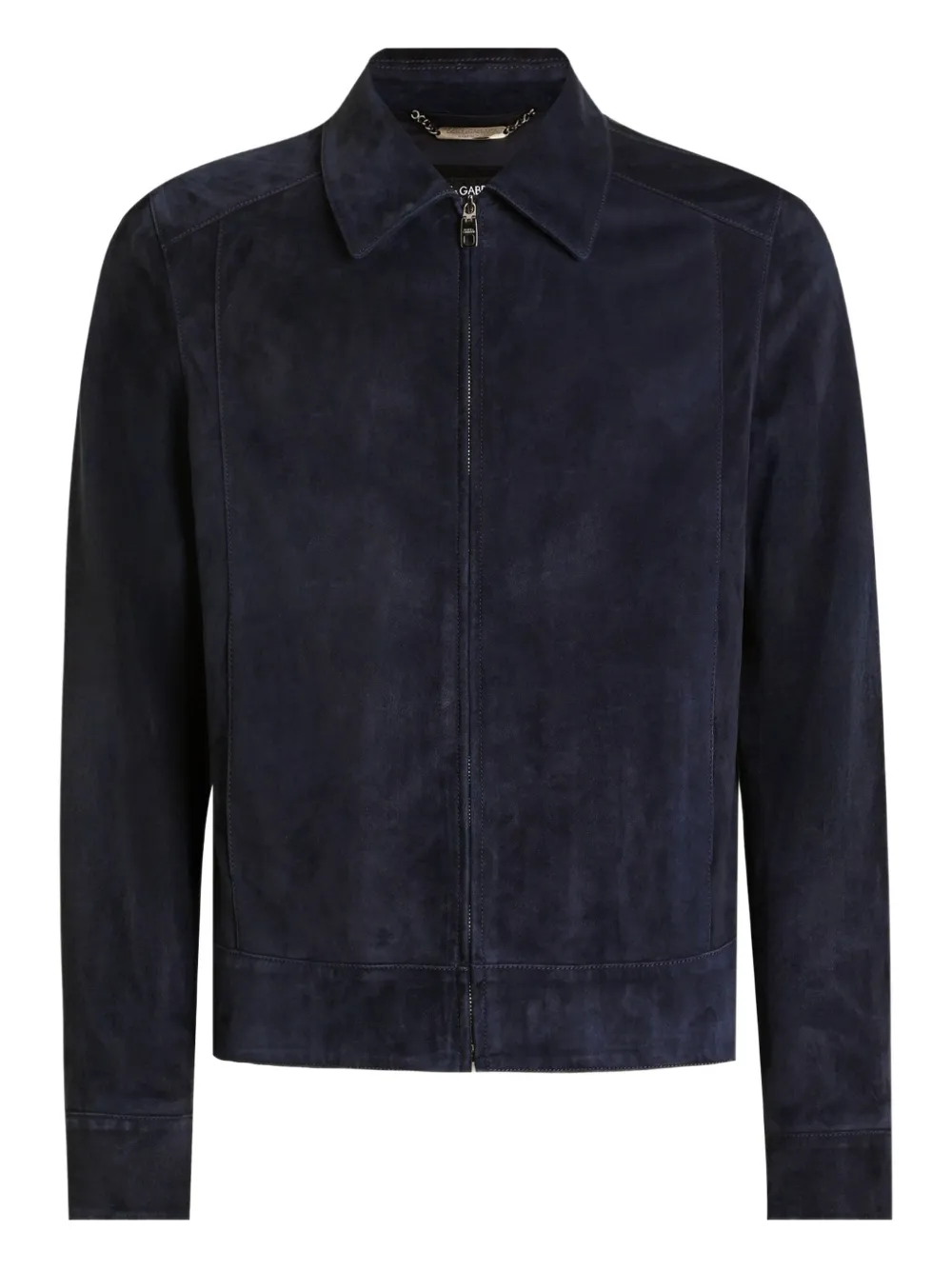 Dolce & Gabbana lamb-suede jacket | Blue | Image 1