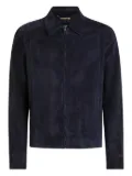 Dolce & Gabbana lamb-suede jacket - Blue