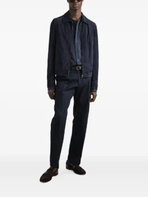 Dolce & Gabbana レザージャケット ブラウン　 ドルガバ 値下げ)DOLCE & GABBANA レザージャケット ブラウン