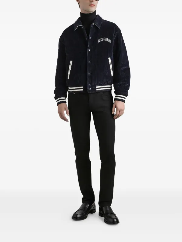 Dolce & Gabbana コーデュロイ ジャケット | ブルー | FARFETCH JP
