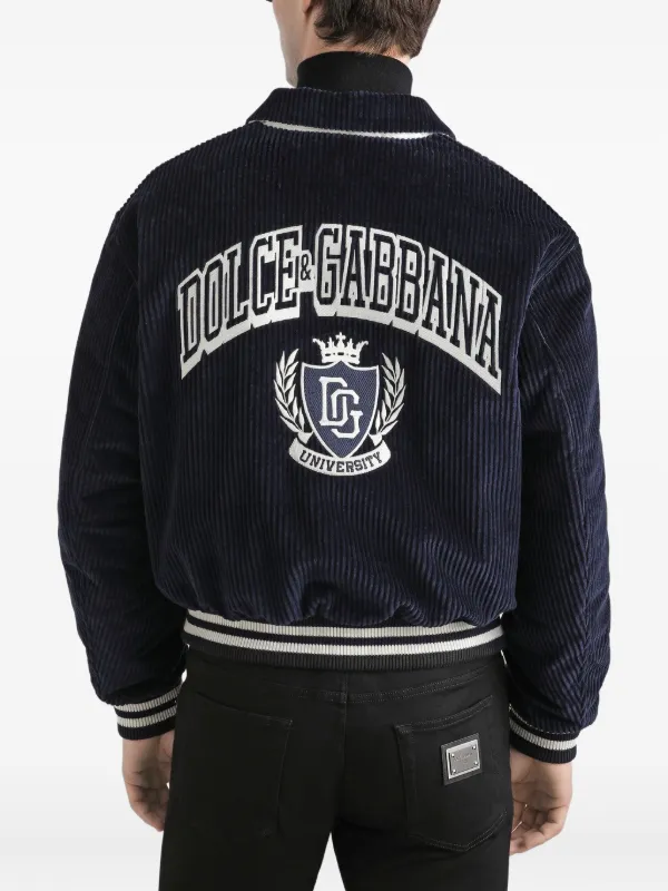 Dolce & Gabbana コーデュロイ ジャケット | ブルー | FARFETCH JP