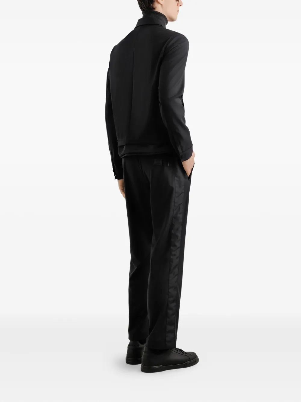 Dolce & Gabbana Windjack met rits Zwart