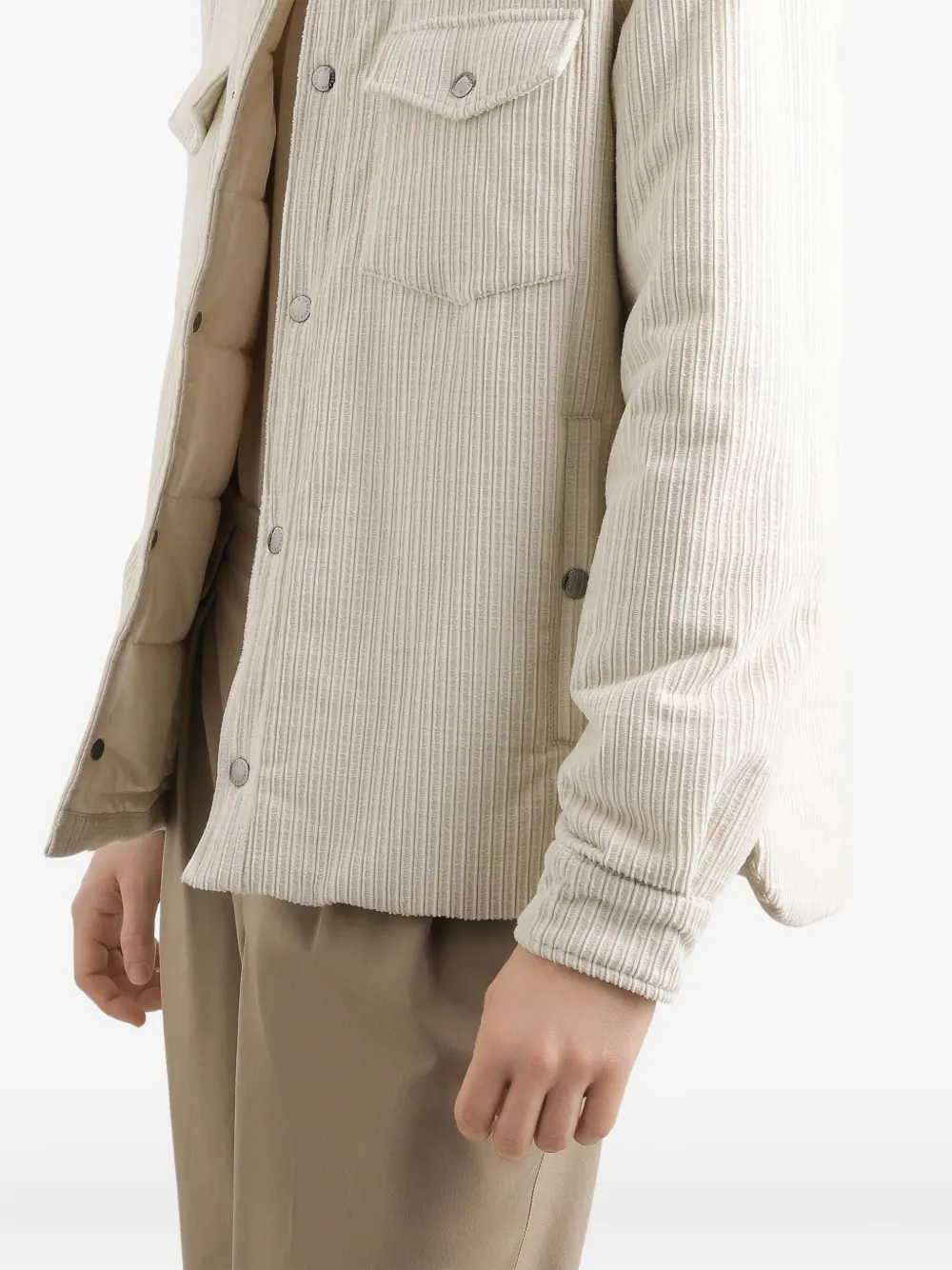 Dolce & Gabbana Gewatteerd jack Beige