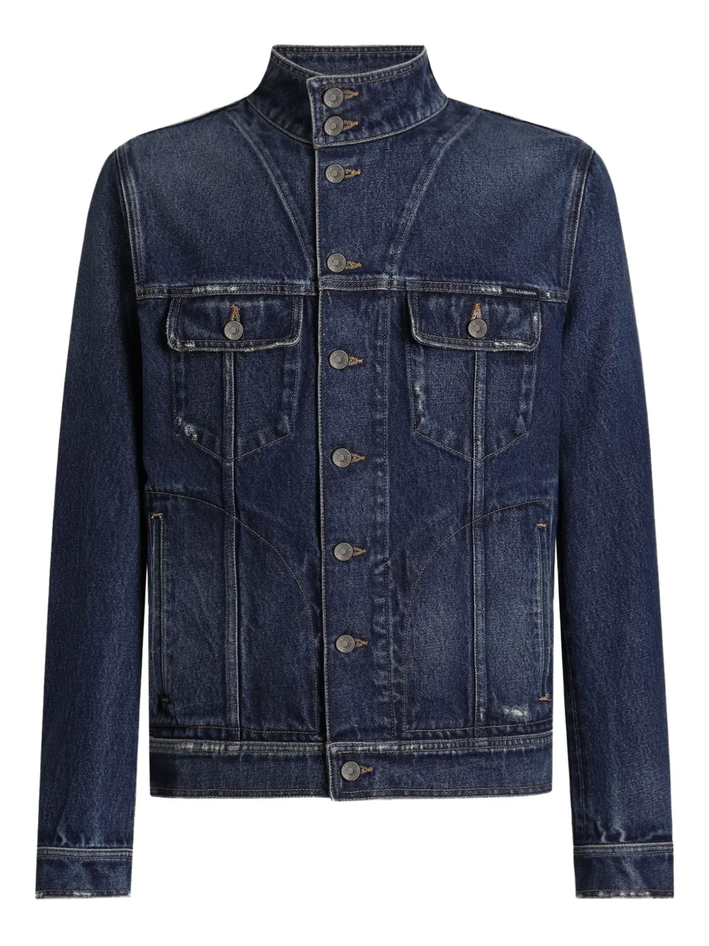 Dolce & Gabbana Denim jack Blauw