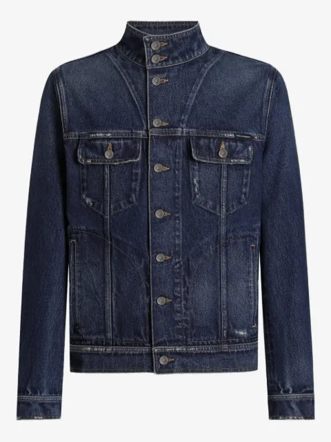 Dolce & Gabbana button-fastening denim jacket