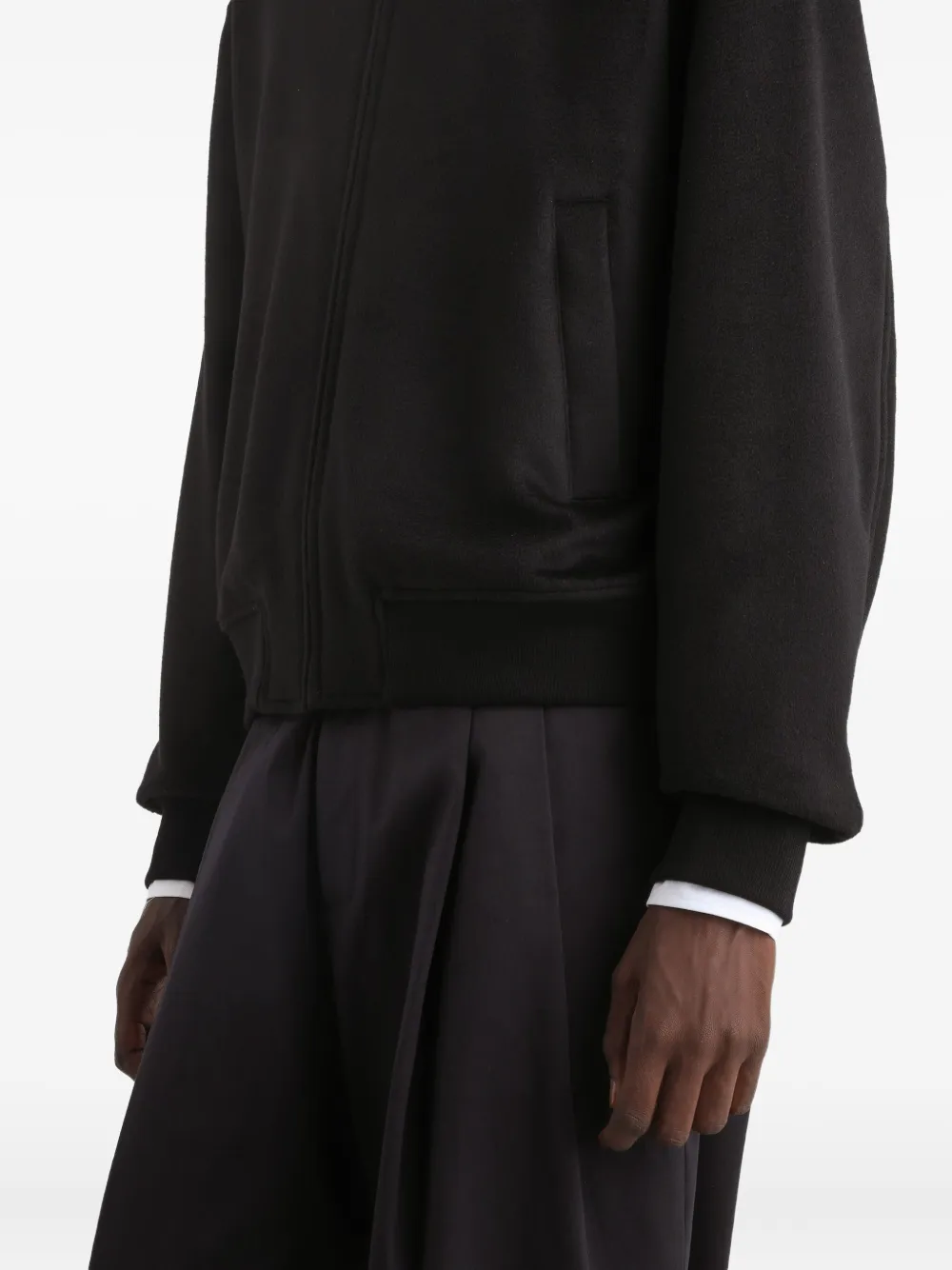 Dolce & Gabbana Kasjmier bomberjack Zwart