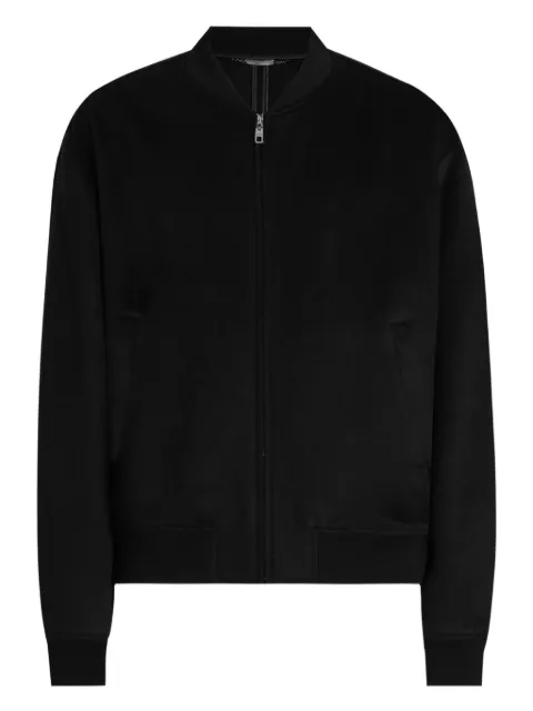 Dolce & Gabbana cashmere bomber jacket