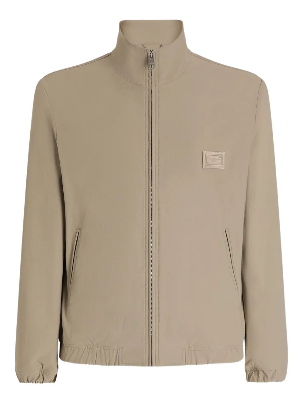 Dolce & Gabbana Jack met logopatch Beige