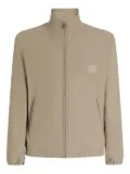 Dolce & Gabbana logo-patch lightweight jacket - Neutrals