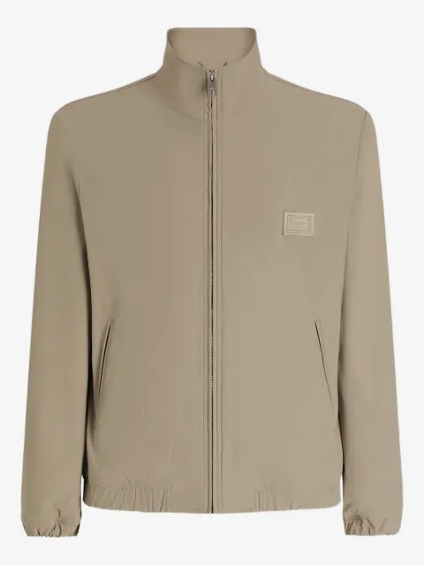 Dolce & Gabbana logo-patch lightweight jacket
