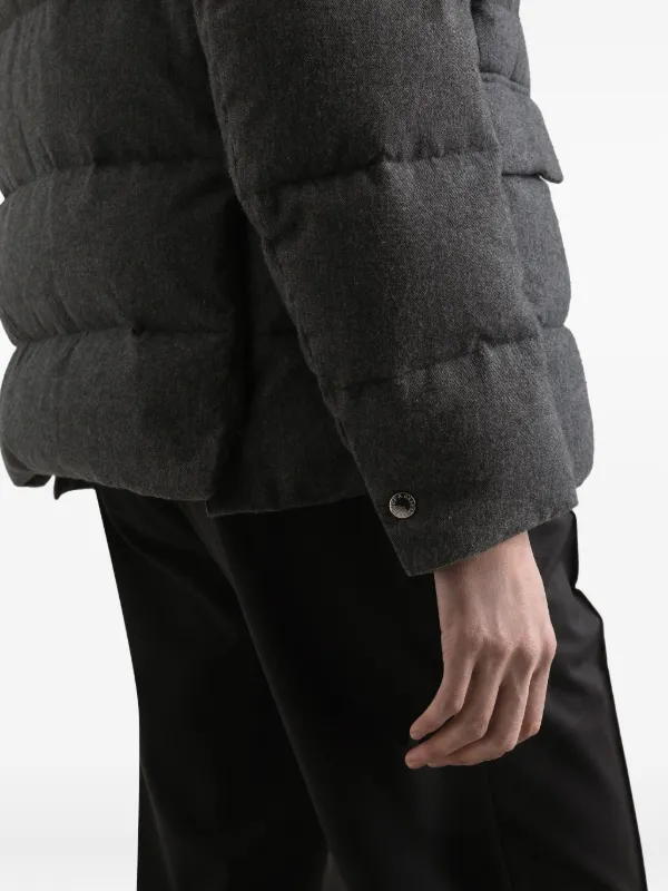 Dolce & Gabbana キルティング ダウンジャケット | グレー | FARFETCH JP
