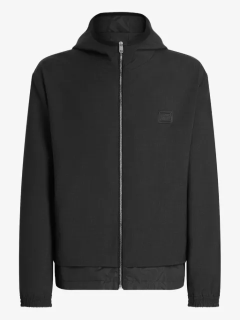 Dolce & Gabbana zip-up hooded jacket