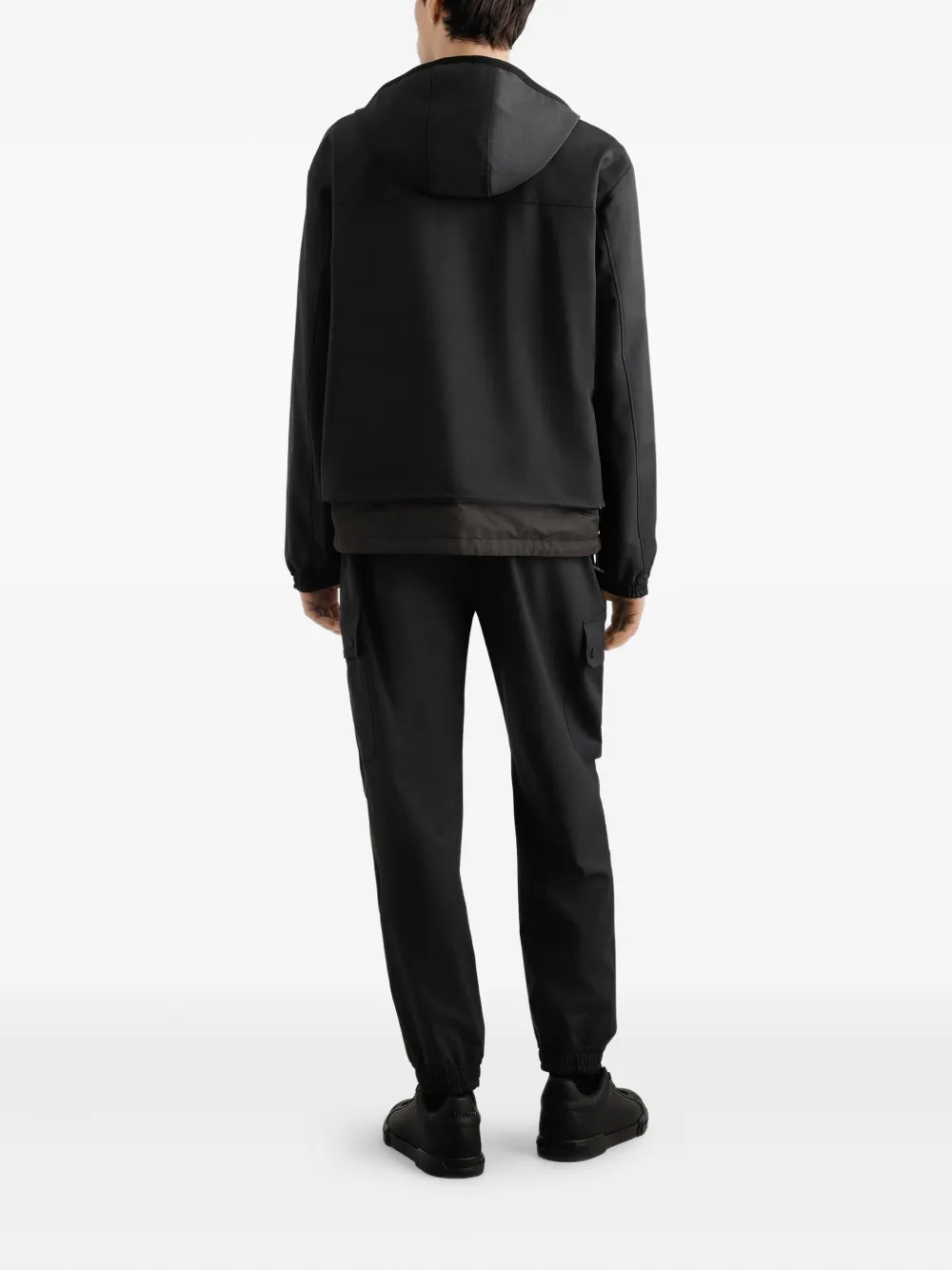 Dolce & Gabbana Jack met capuchon en rits Grijs