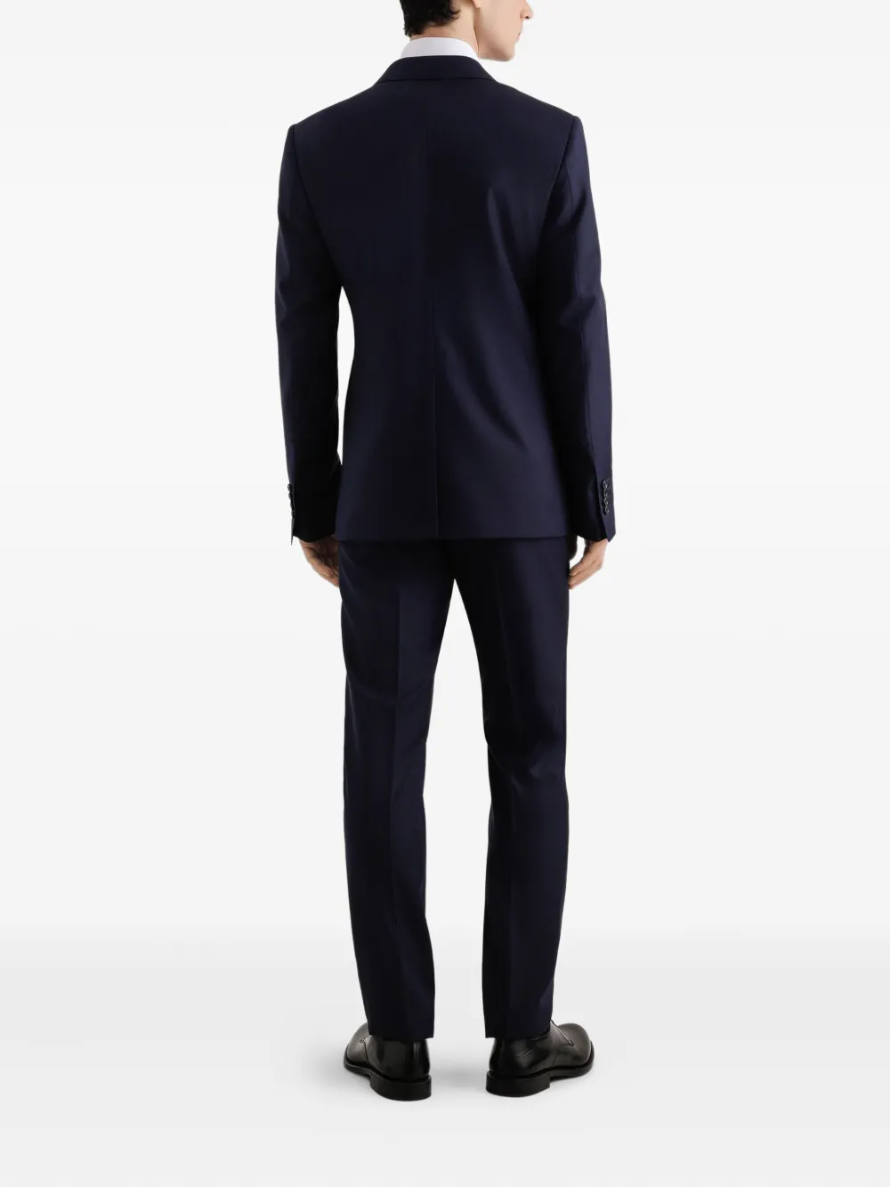 Dolce & Gabbana Pak met dubbele rij knopen Blauw