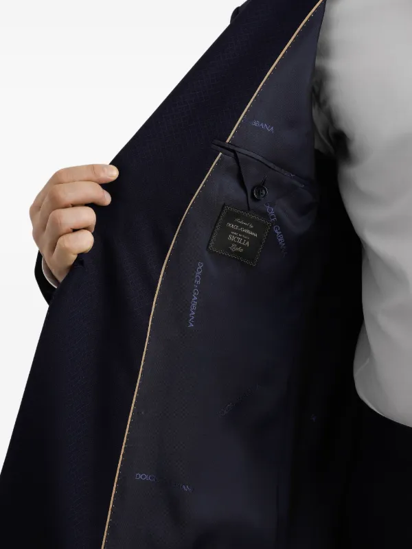 Dolce & Gabbana double-breasted Suit | Blue | FARFETCH