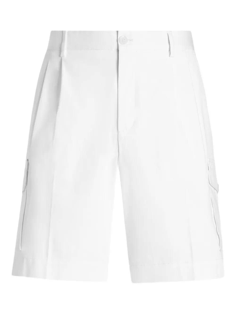 Dolce & Gabbana pleated cargo shorts | White | Image 1