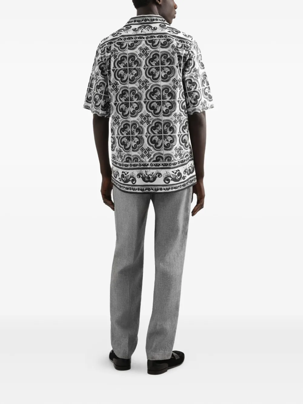 Dolce & Gabbana Linnen broek Grijs