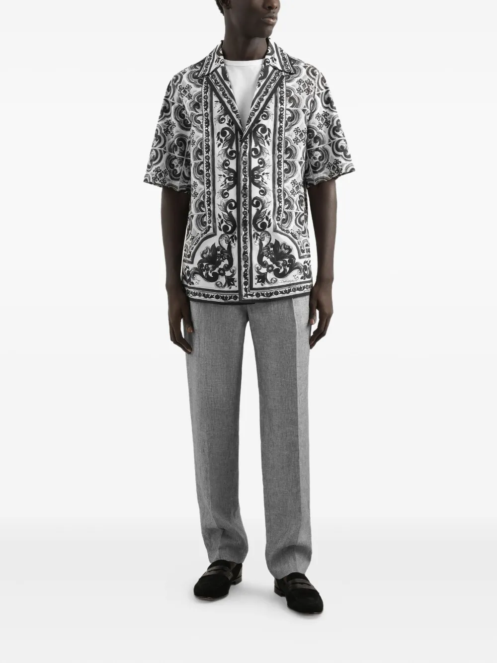 Dolce & Gabbana linen trousers | Regular-Fit & Straight Leg Pants | Image 2