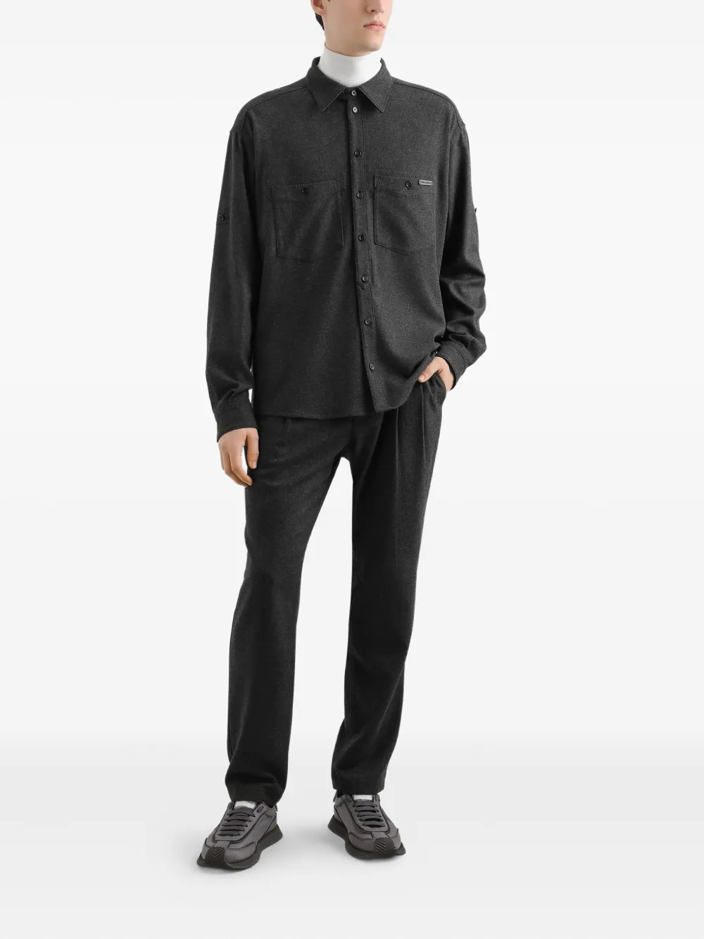 Dolce & Gabbana Trainingsbroek met trekkoord Grijs