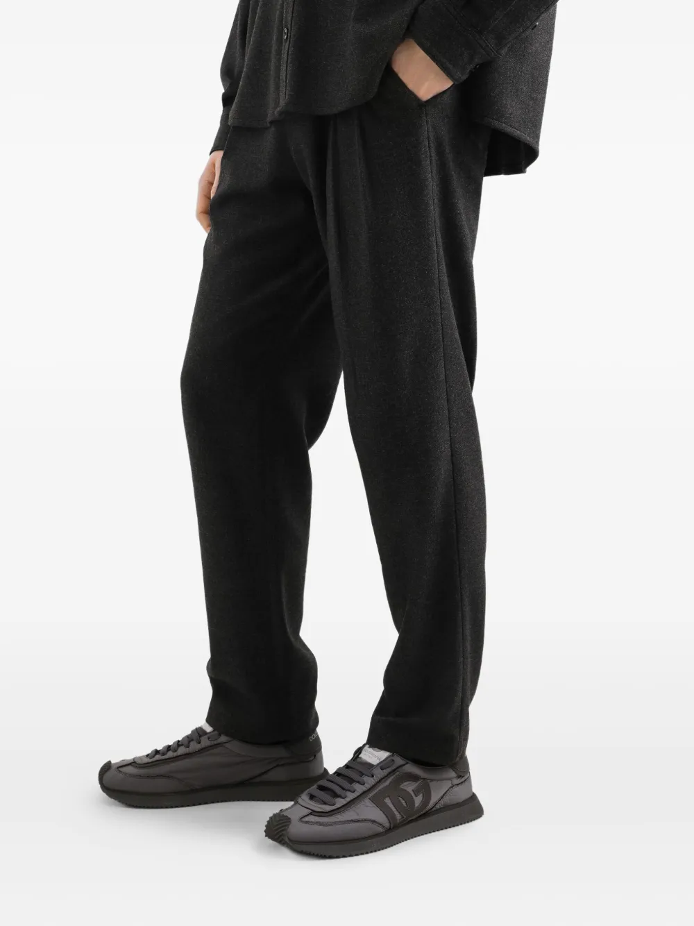 Dolce & Gabbana Trainingsbroek met trekkoord Grijs