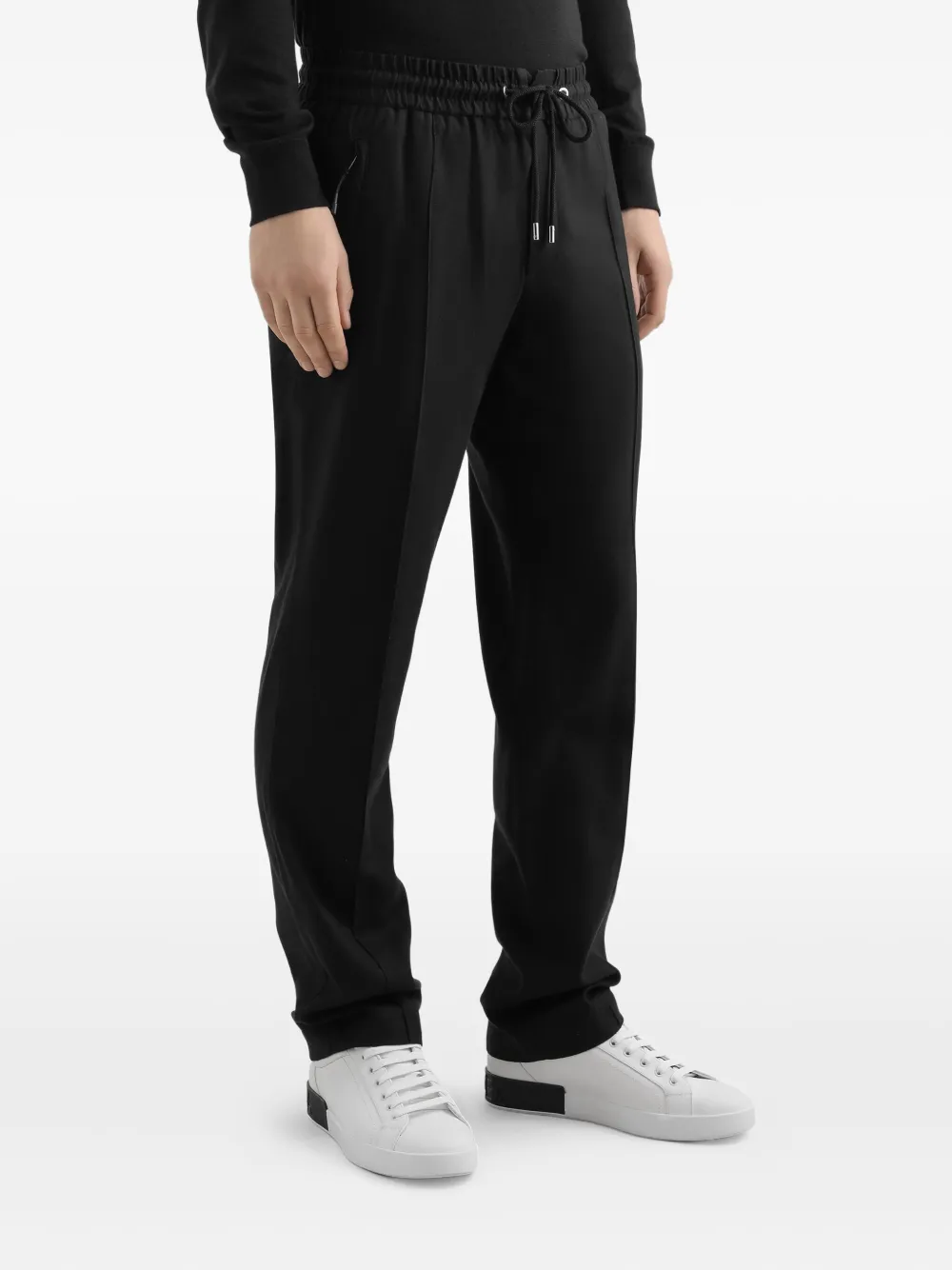 Dolce & Gabbana Broek met trekkoord Zwart