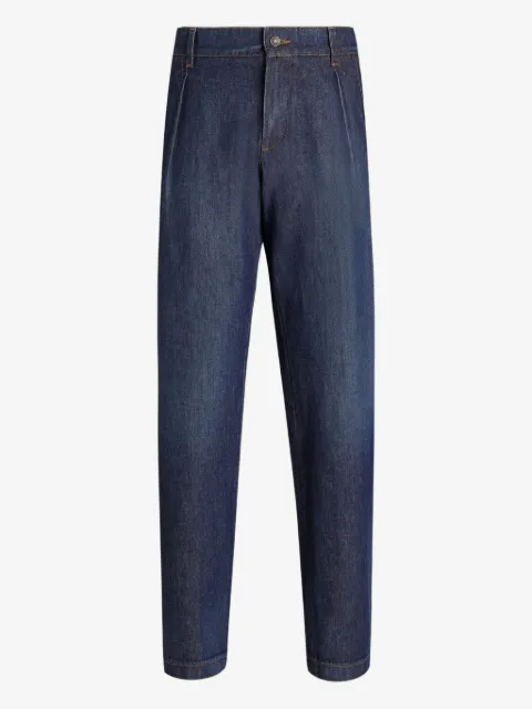 Dolce & Gabbana pleated denim jeans