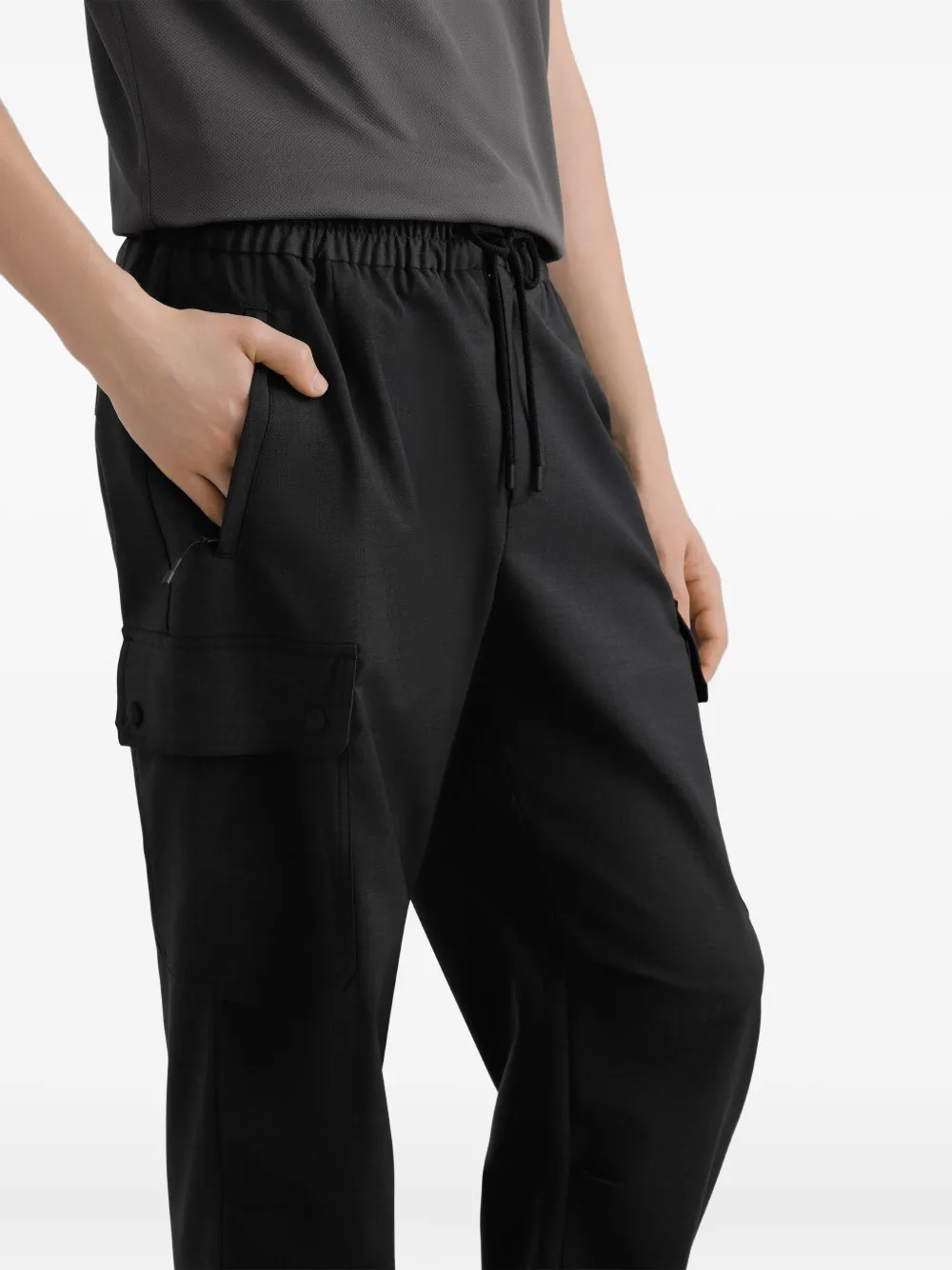 Dolce & Gabbana Cargo broek van wolblend Grijs