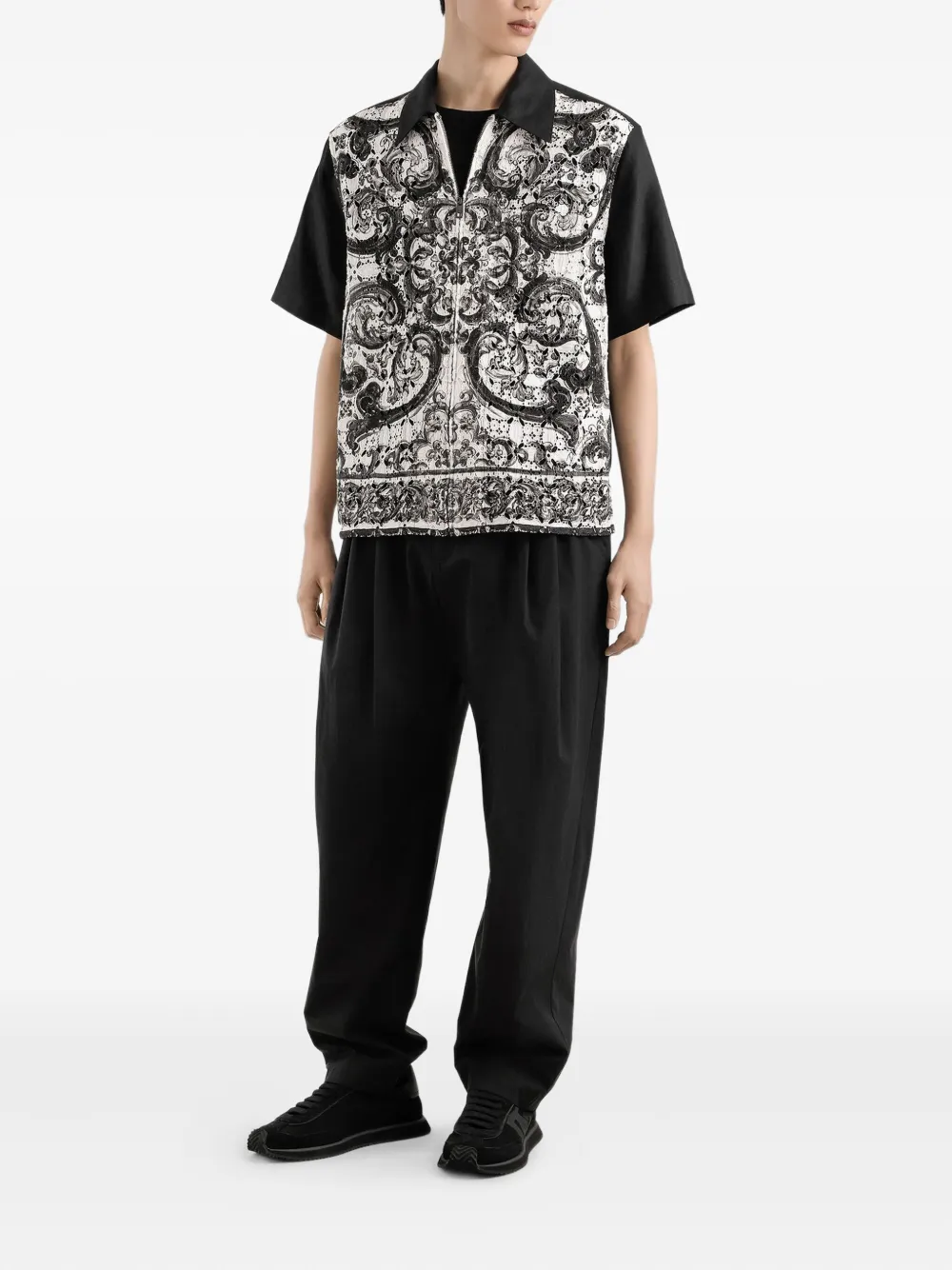 Dolce & Gabbana Katoenen broek - Zwart
