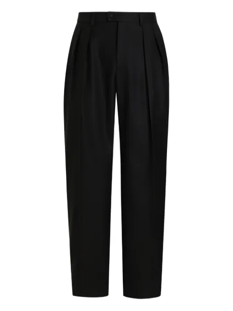 Dolce & Gabbana pleated wool trousers