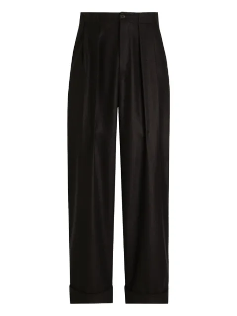 Dolce & Gabbana cuffed wool trousers