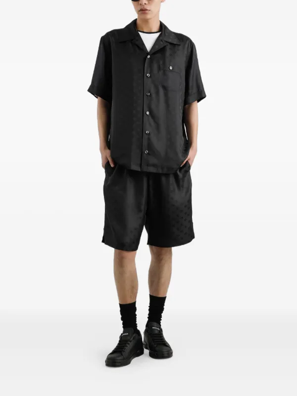Dolce & Gabbana シルクショートパンツ | ブラック | FARFETCH JP
