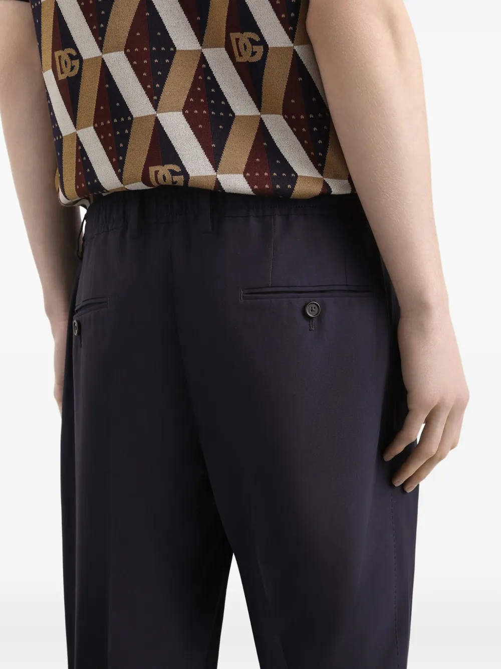 Dolce & Gabbana Straight broek Blauw
