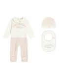 Dolce & Gabbana Kids polka dot babygrow (set of three) - White