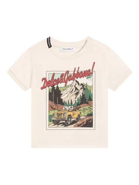 Dolce & Gabbana Kids graphic-print T-shirt