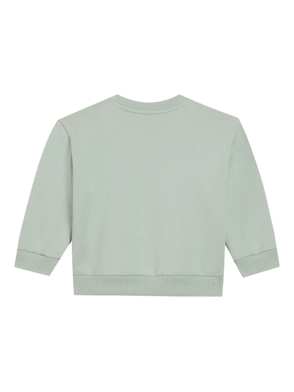 Dolce & Gabbana Kids Sweater met geborduurd logo Groen