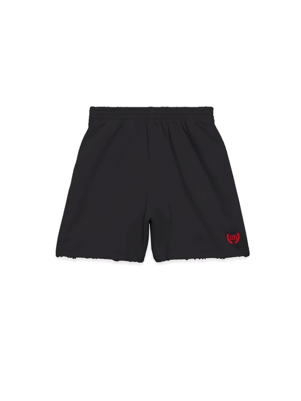 Balenciaga Laurel shorts met borduurwerk en franje Zwart