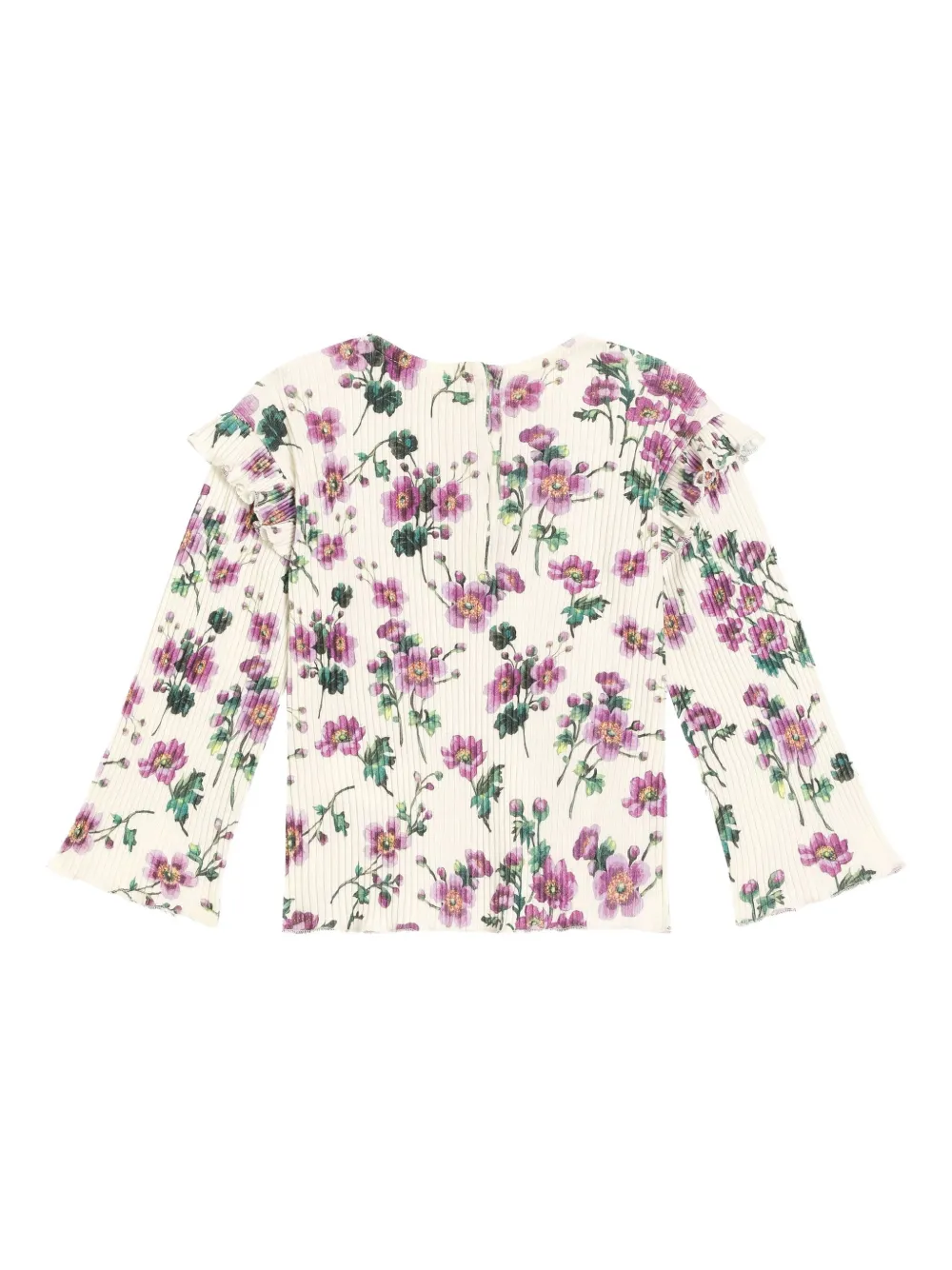 Dolce & Gabbana Kids Top met bloemenprint Veelkleurig