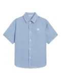 Dolce & Gabbana Kids linen shirt - Blue