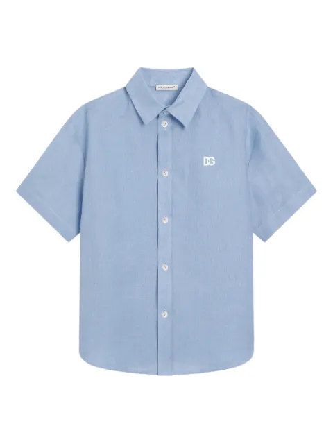 Dolce & Gabbana Kids linen shirt